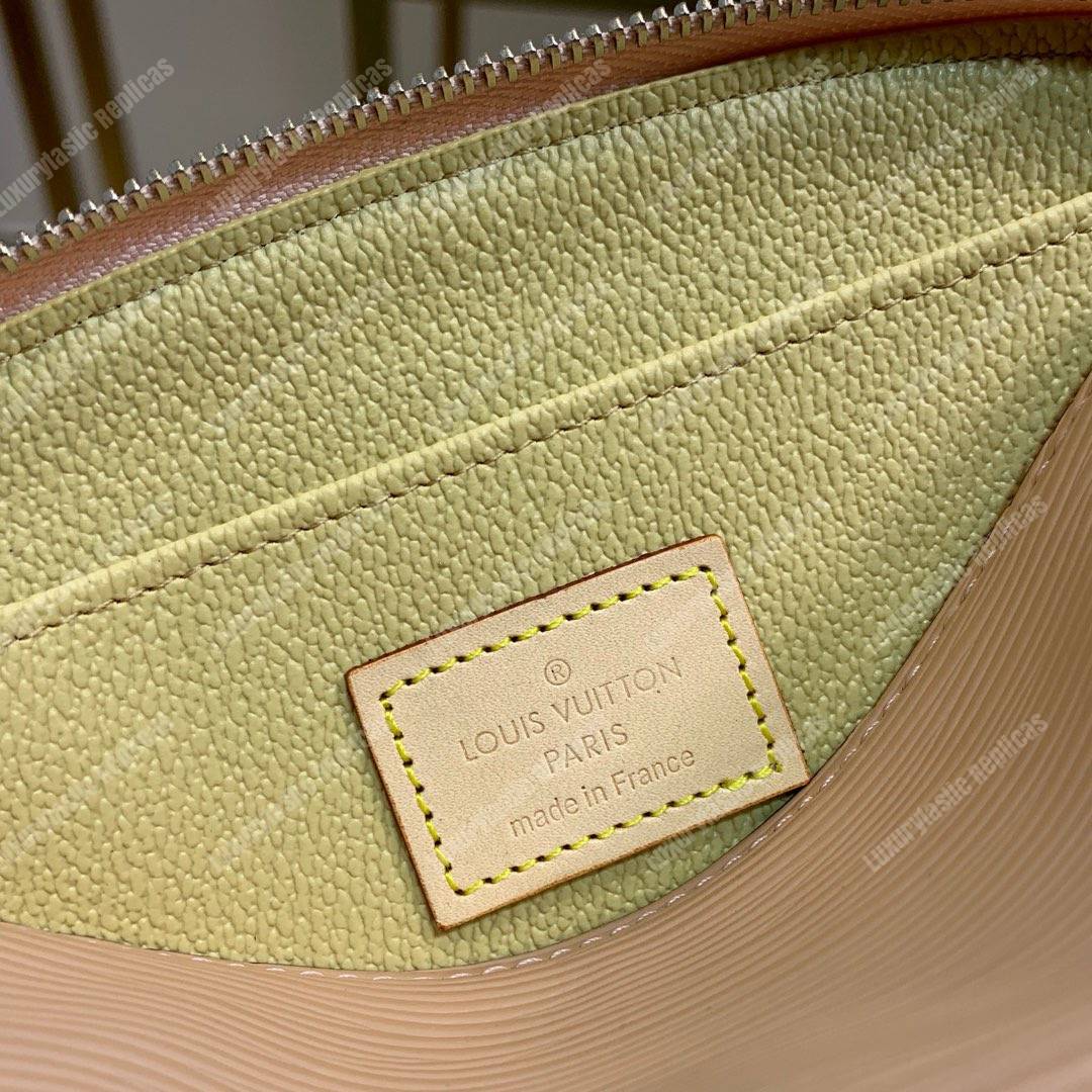 LV Cosmetic Pouch PM Epi Leather Vanilla