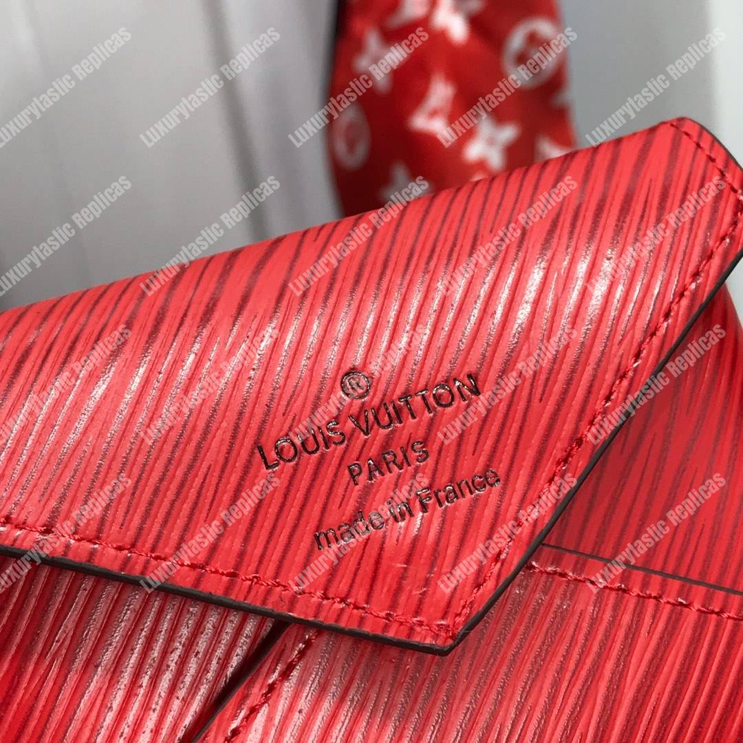 LV Pochette Kirigami Epi Leather 3-in-1 Rose Ballerine Pink/ Fuchsia / Coquelicot