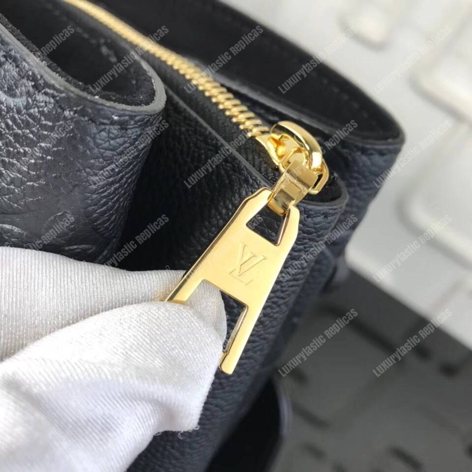 LV Surene MM Monogram Empreinte Leather Noir