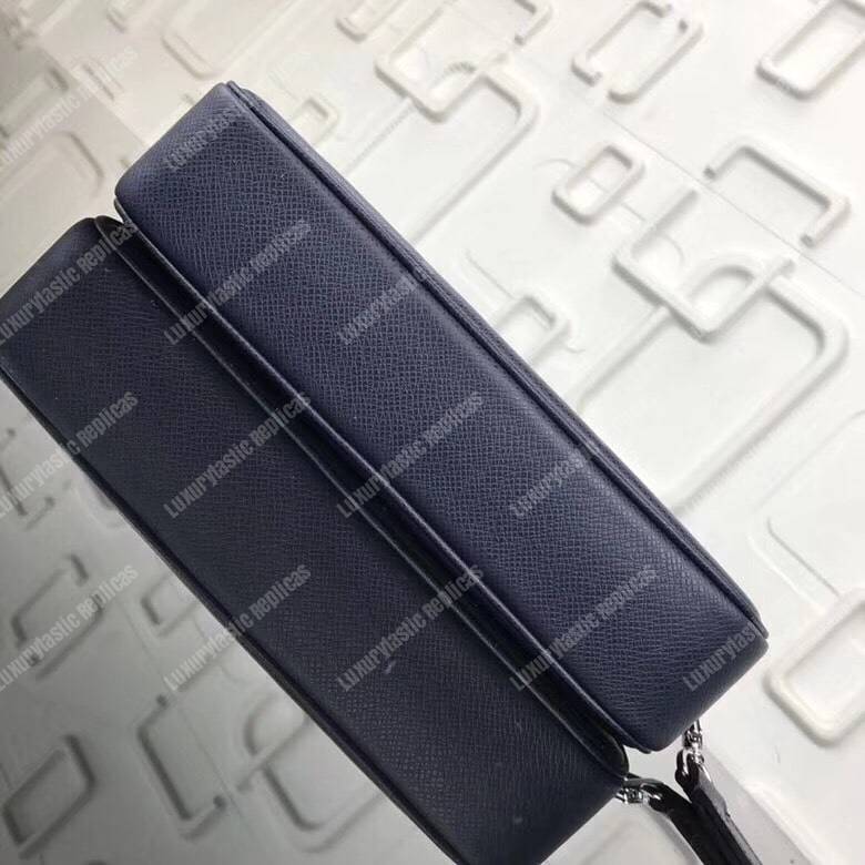 LV Kasai Clutch Taiga Leather