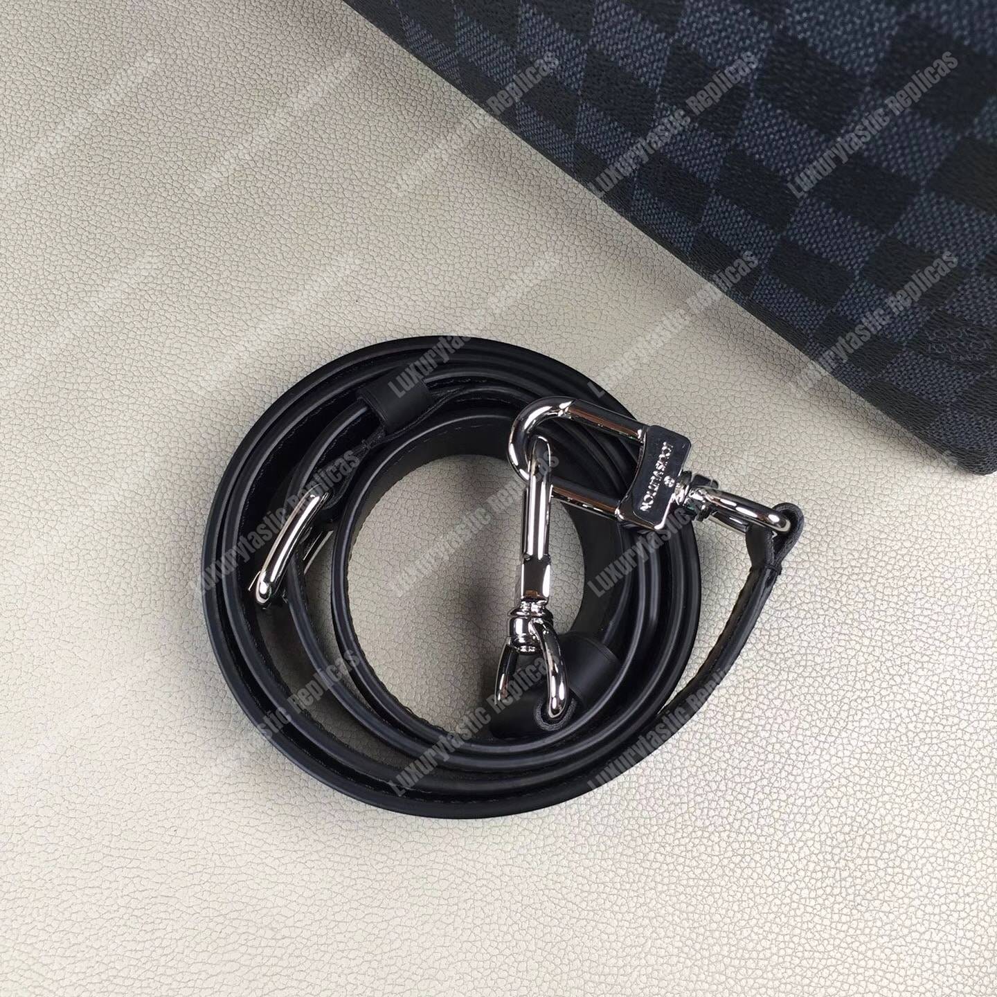 LV Porte-Documents Jour Damier Cobalt Canvas