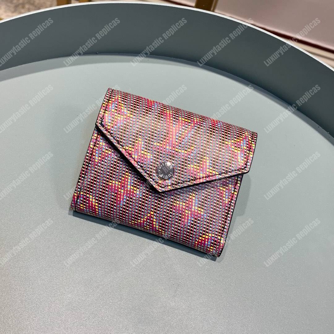 LV Zoé Wallet Monogram LV Pop motif Red