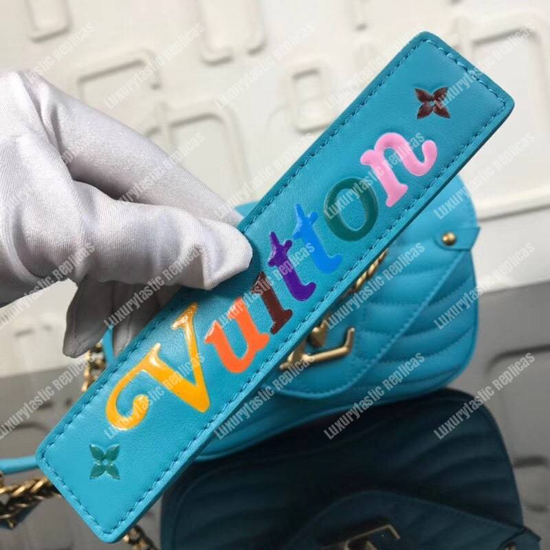 LV New Wave Chain Bag PM Malibu Green