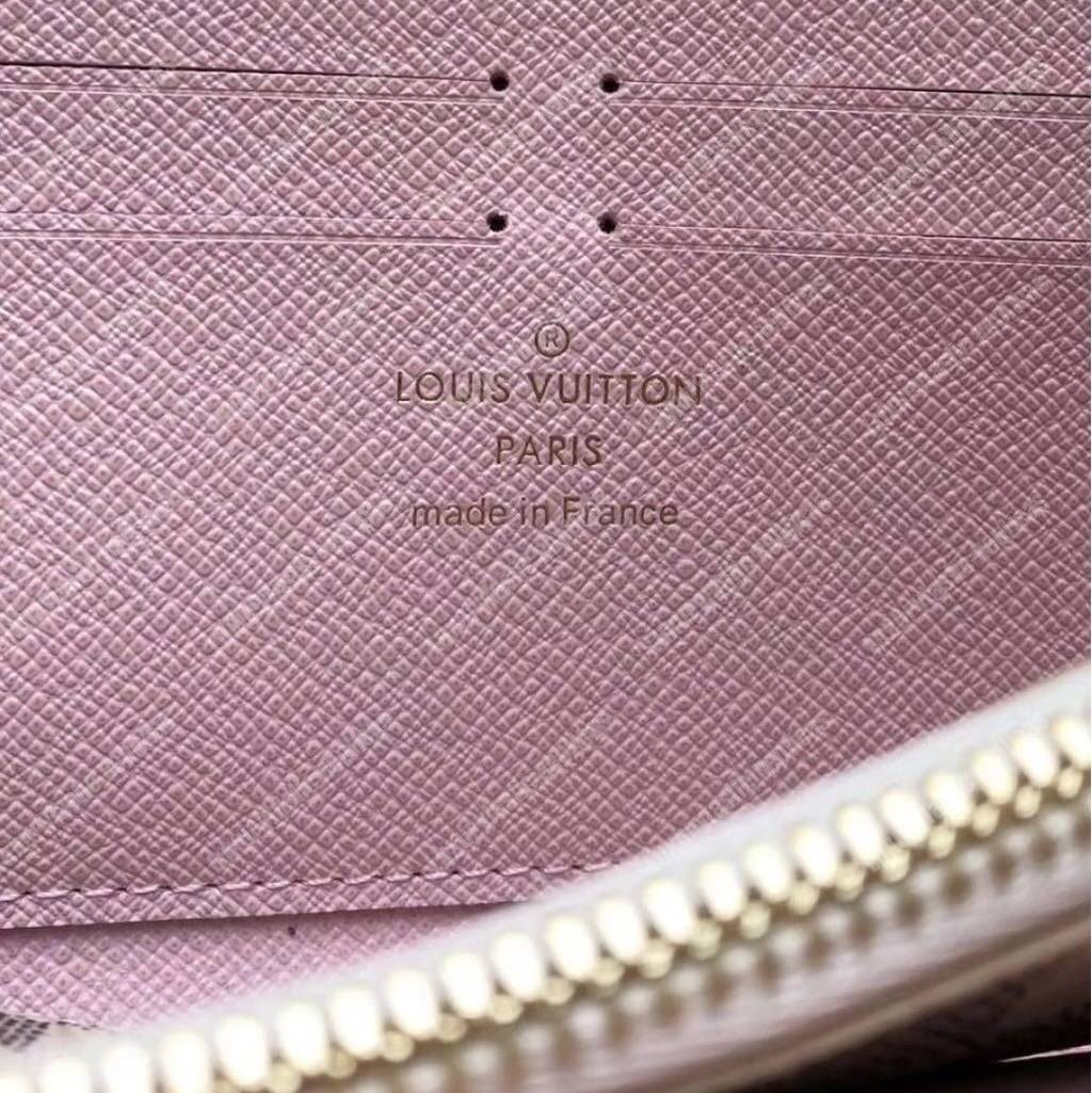 LV Zippy Wallet Damier Azur
