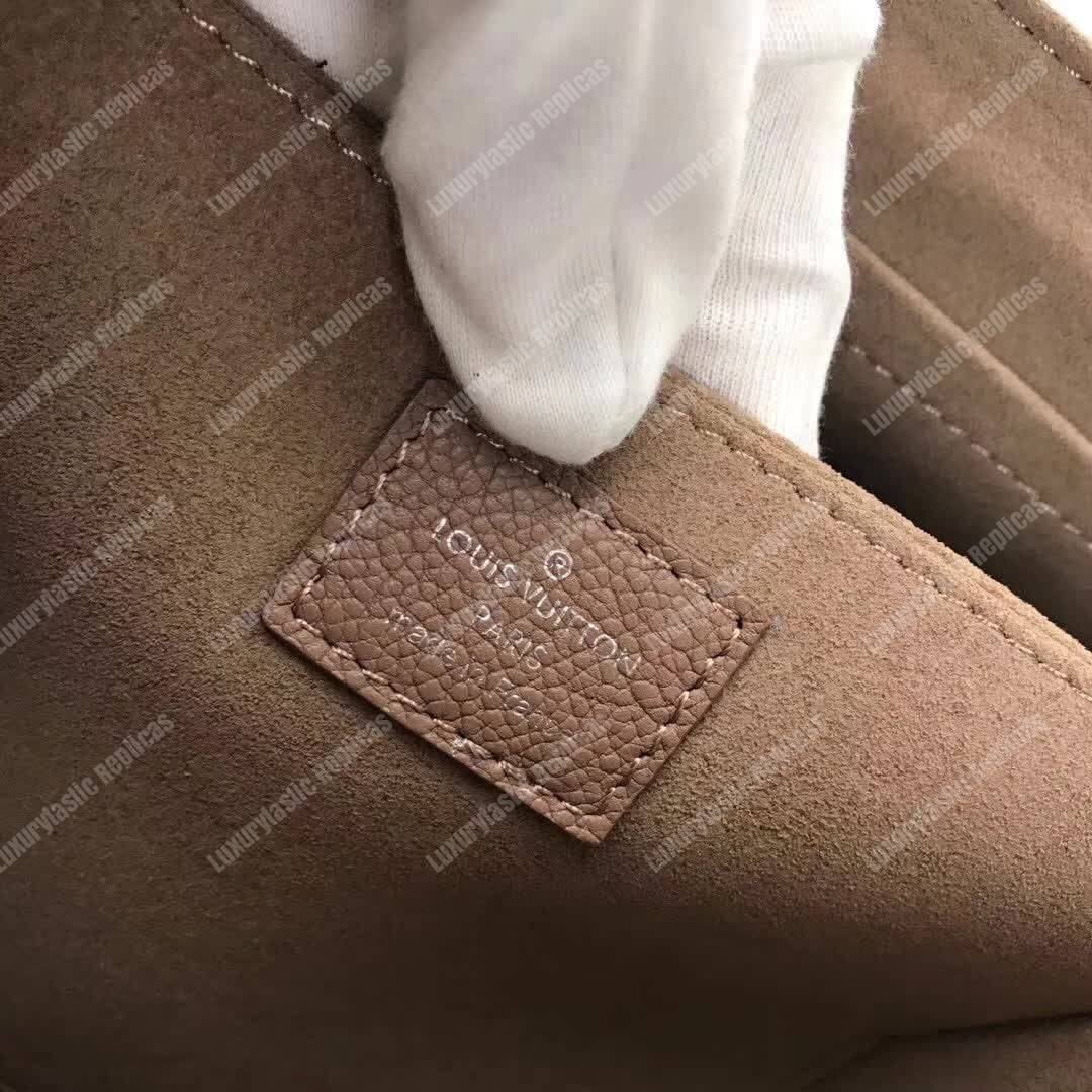 LV MyLockme Handbag Taupe Glace