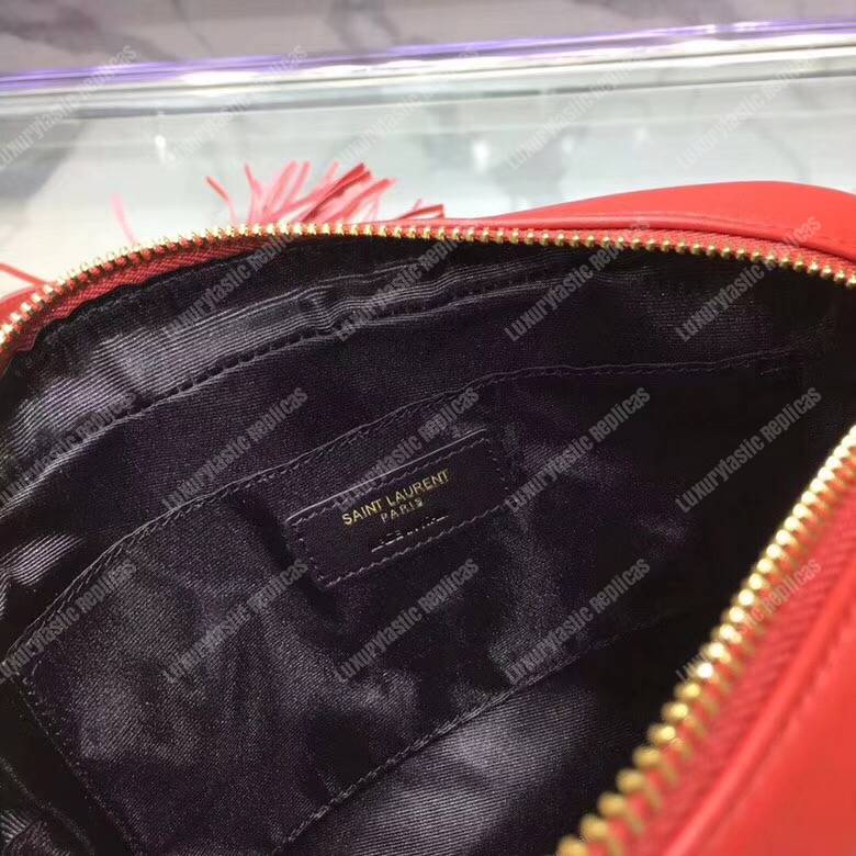 Saint Laurent Lou Camera Bag Eros Red