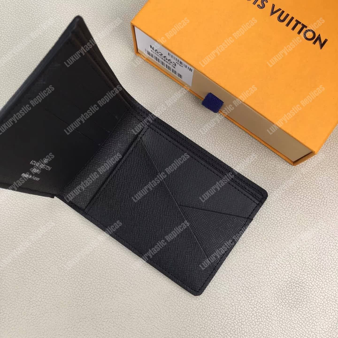 LV Multiple Wallet Damier Graphite Special Edition Beijing