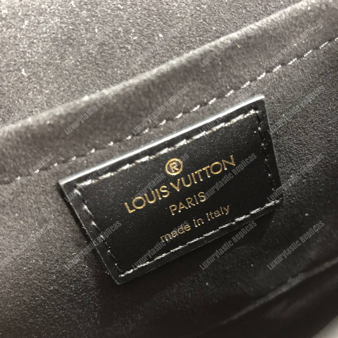 LV Tambourin Calf Leather Noir