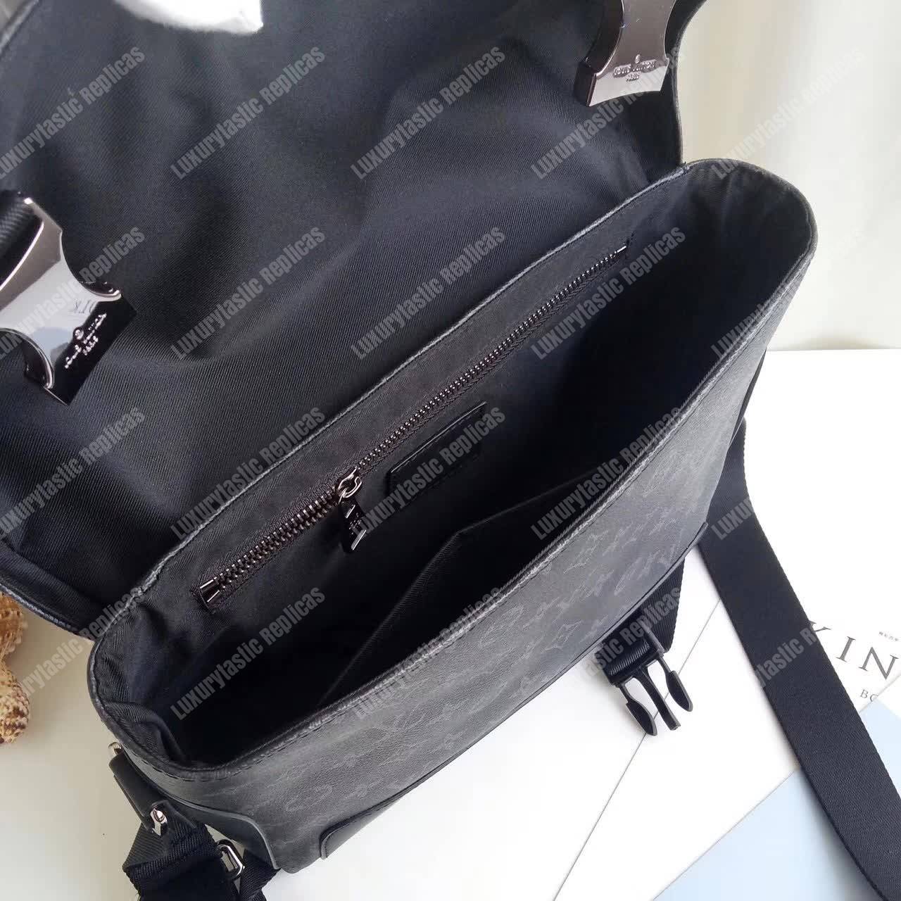LV Messenger PM Voyager Monogram Eclipse Canvas