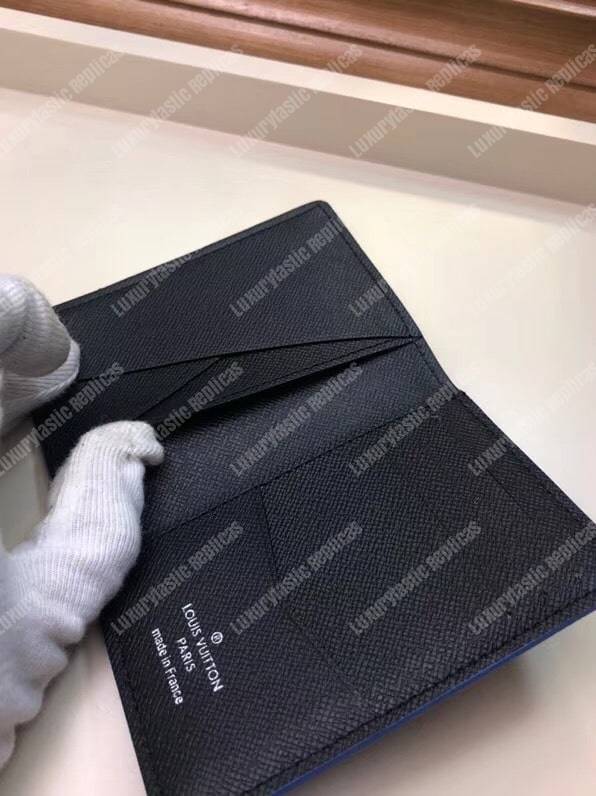 LV Pocket Organizer Taiga Leather