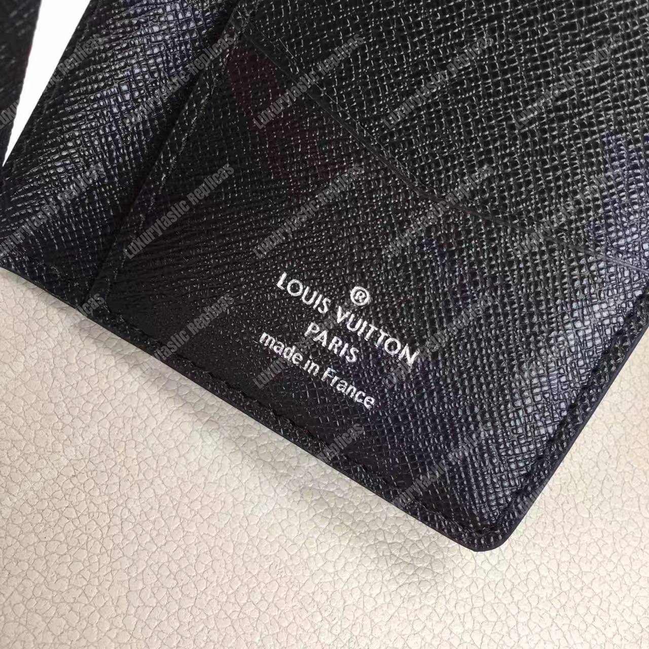 LV Pocket Organizer Damier Graphite Canvas