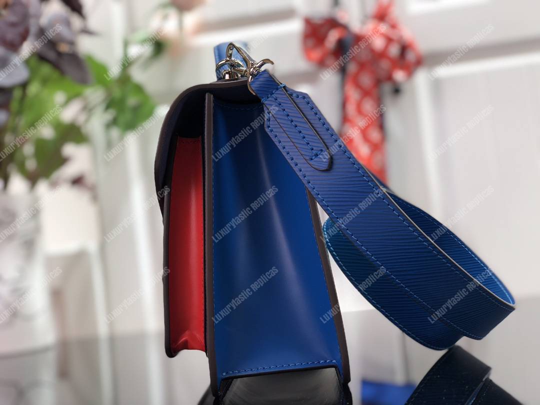 LV Pochette Epi Leather Red/Green/Blue
