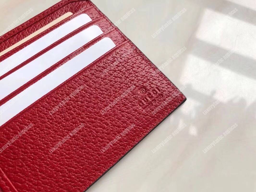 G*u*i neo vintage gg sup*e wallet red