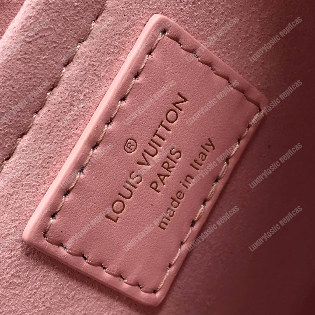 LV New Wave Top Wave Tophandle Handbag Pink