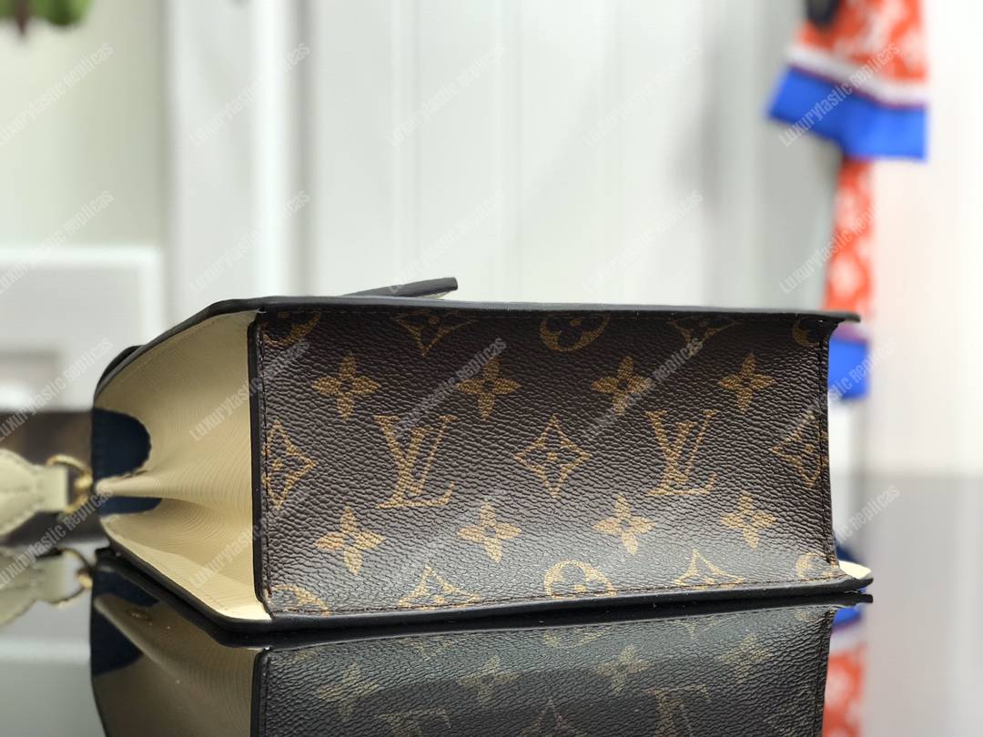 LV Spring Street Monogram Vernis Bleu Jean