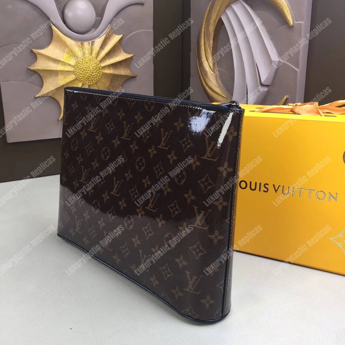 LV Pochette Cosmos Monogram Glaze