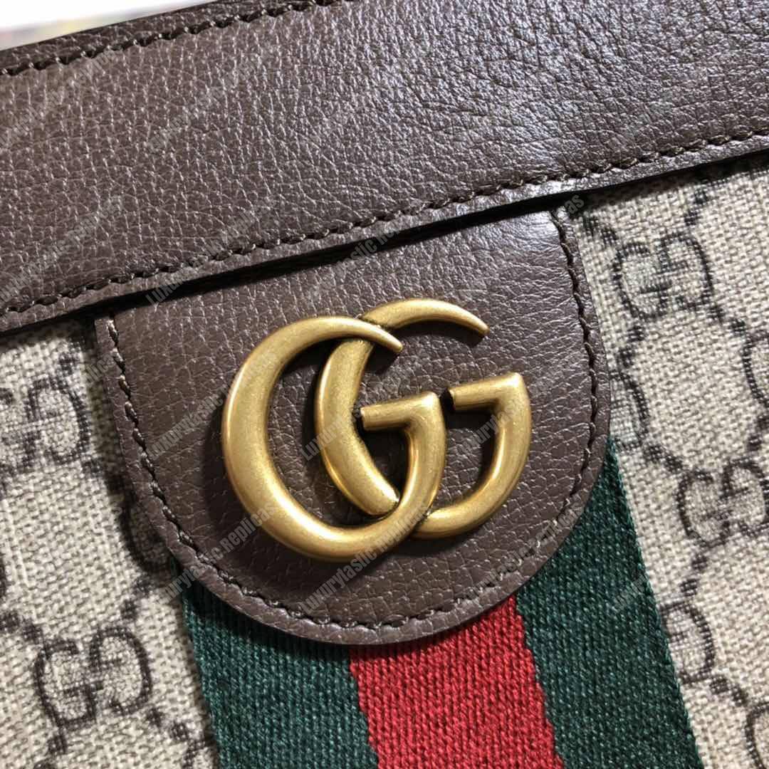 G*u*i ophidia gg medium top handle tote
