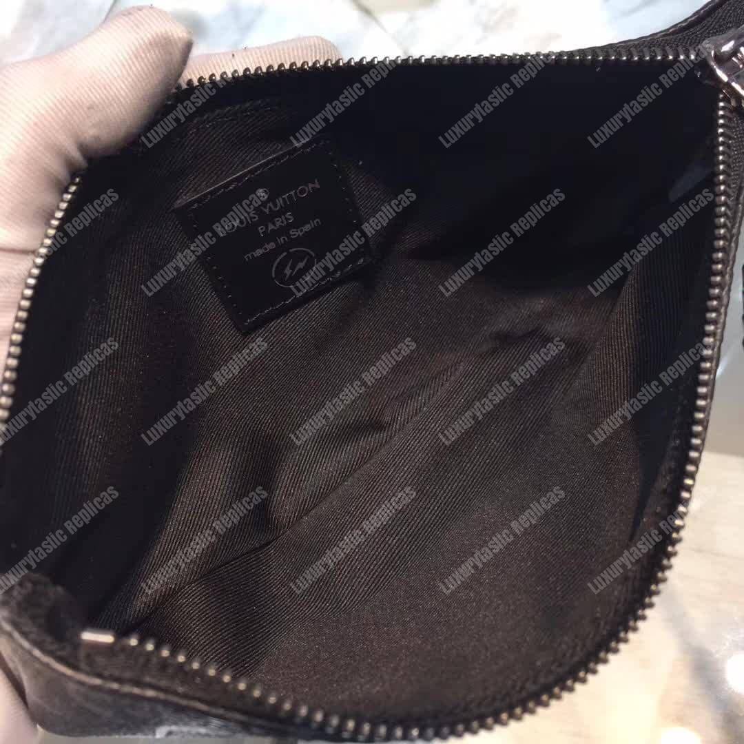 LV iPhone Pouch Monogram Eclipse Flash