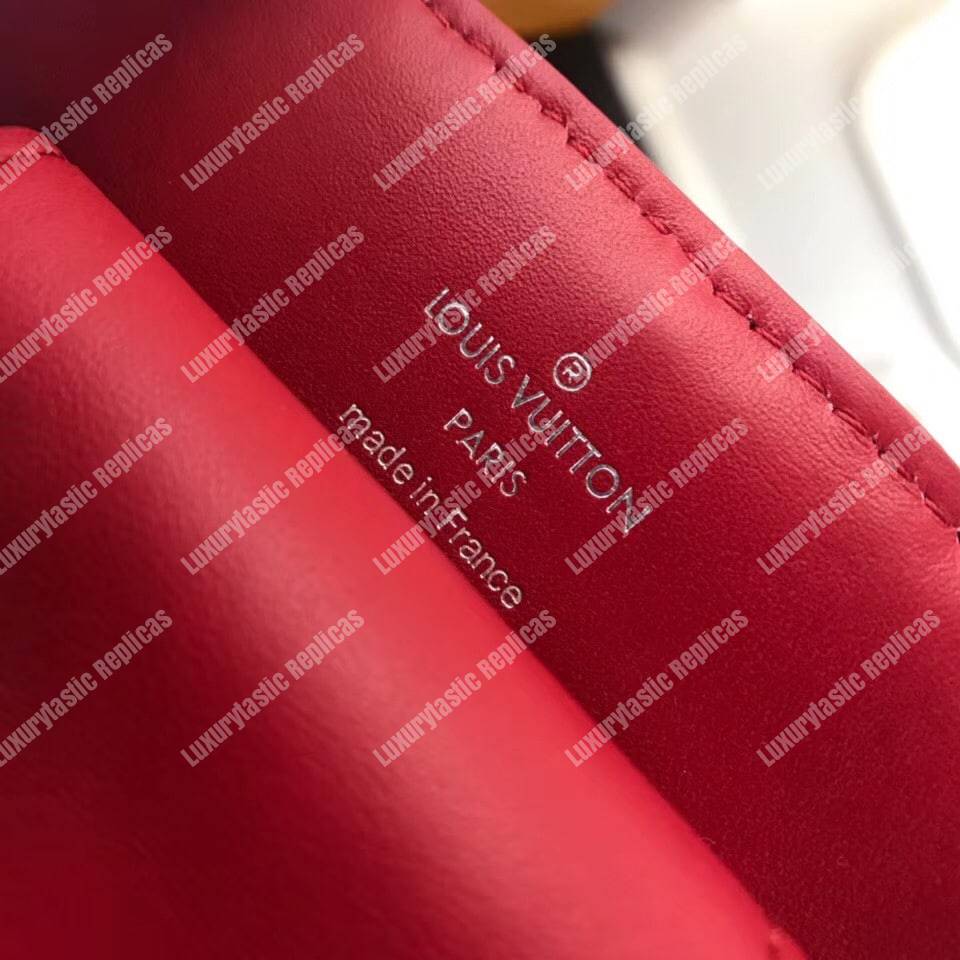 LV New Wave Chain Tote Red