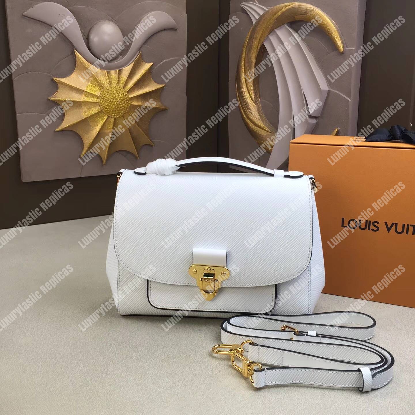 LV Boccador Bag White