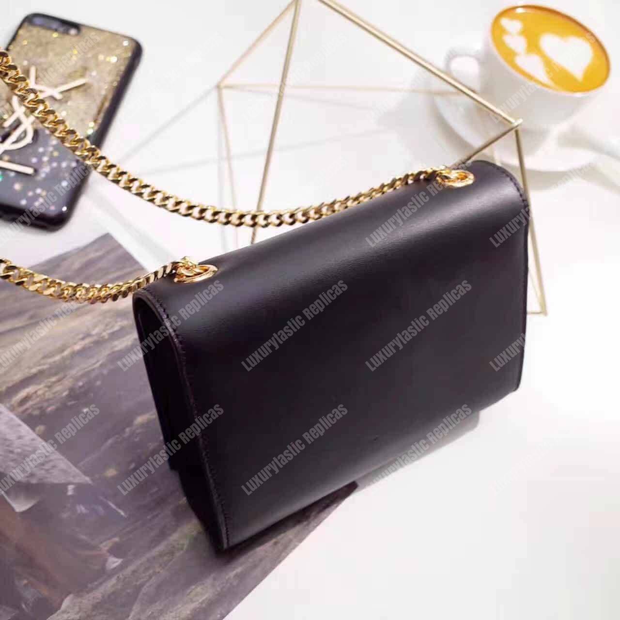 Saint Laurent Classic Small Kate Tassel Chain Black