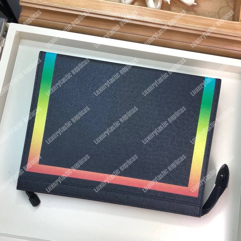 LV Abloh Toiletry Pouch 26 Taiga