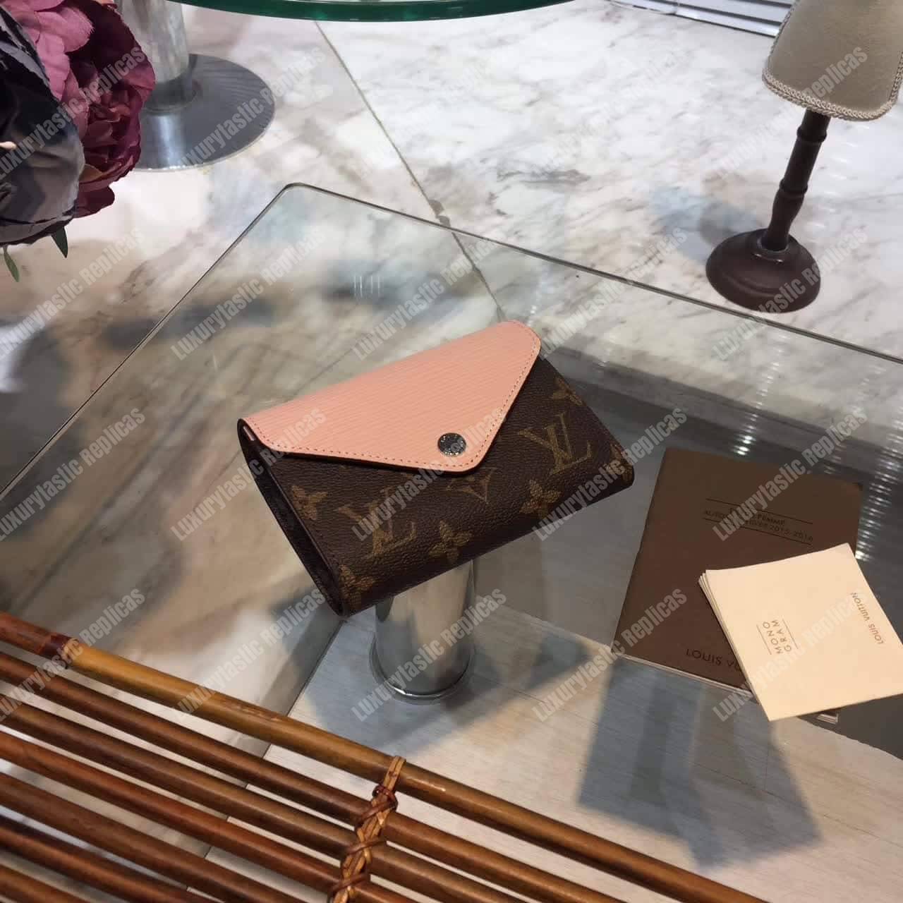 LV Marie Lou Compact Wallet Magnolia