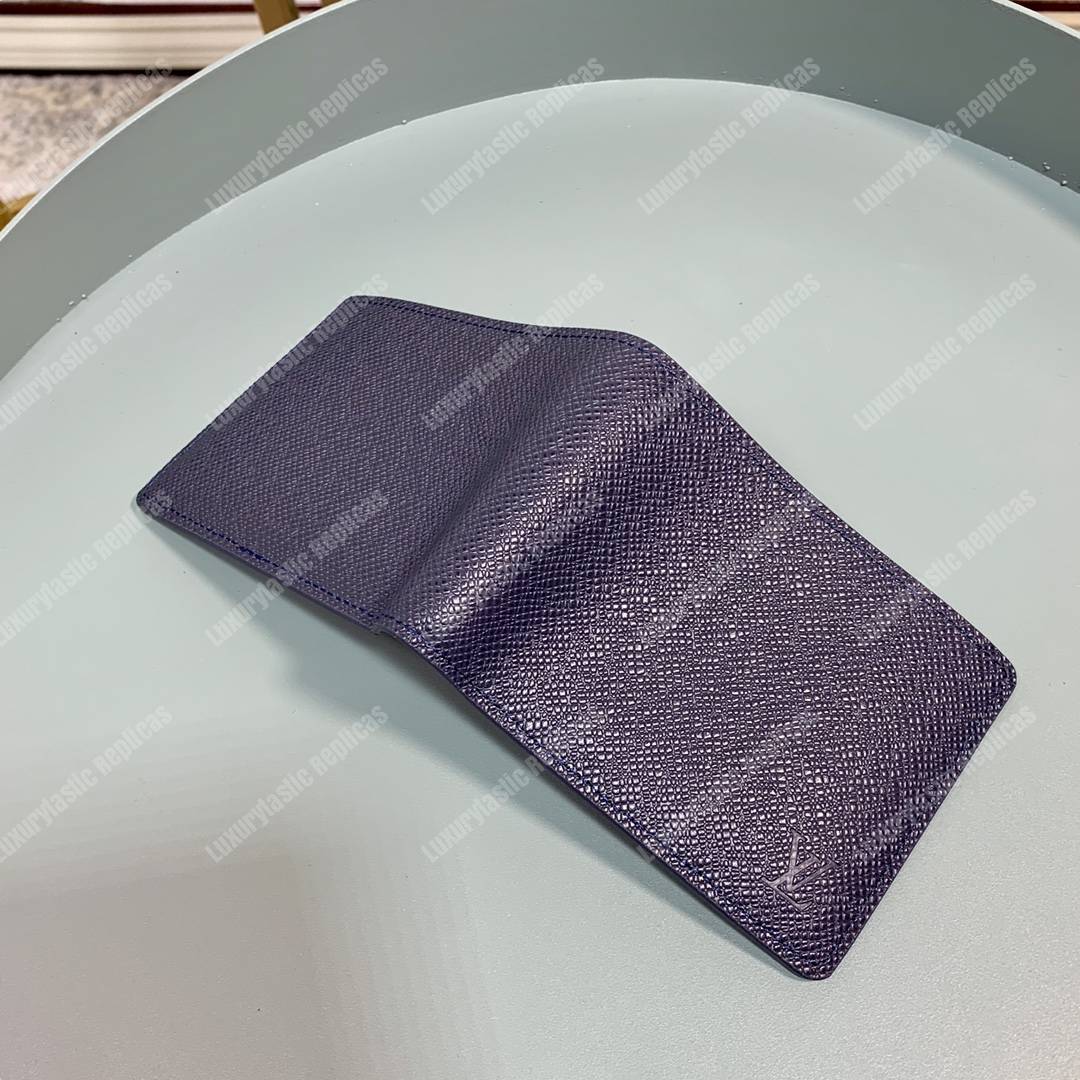 LV Multiple Wallet Blue