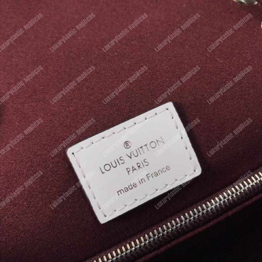 LV Grenelle PM Epi Leather Blanc Optique White