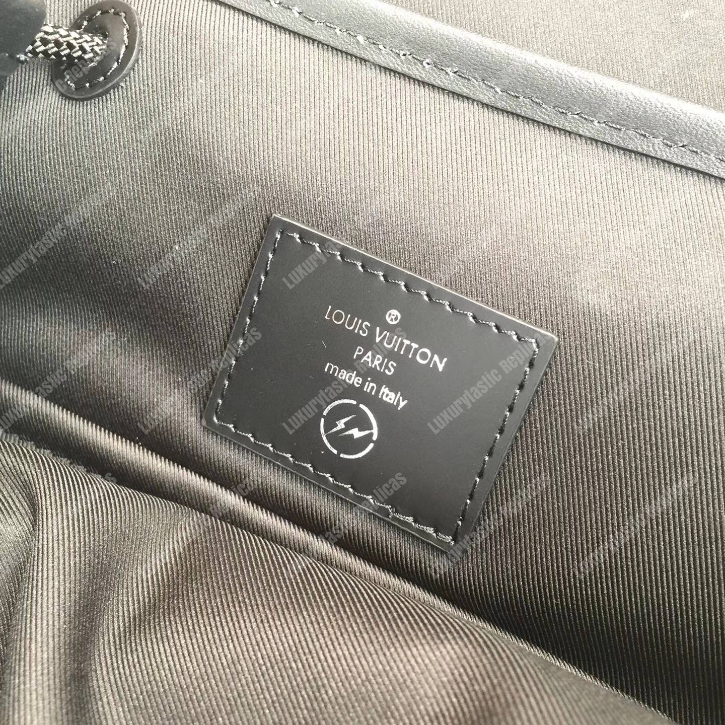 LV Zack Backpack Monogram Eclipse Canvas