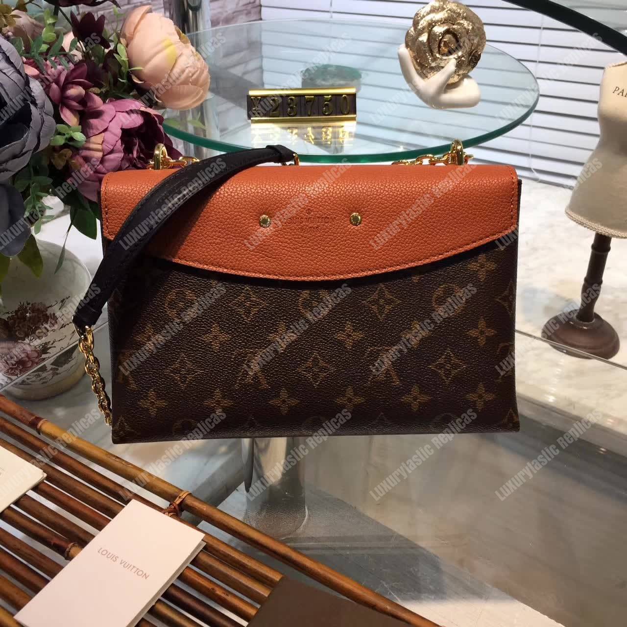 LV Saint Placide Monogram Caramel