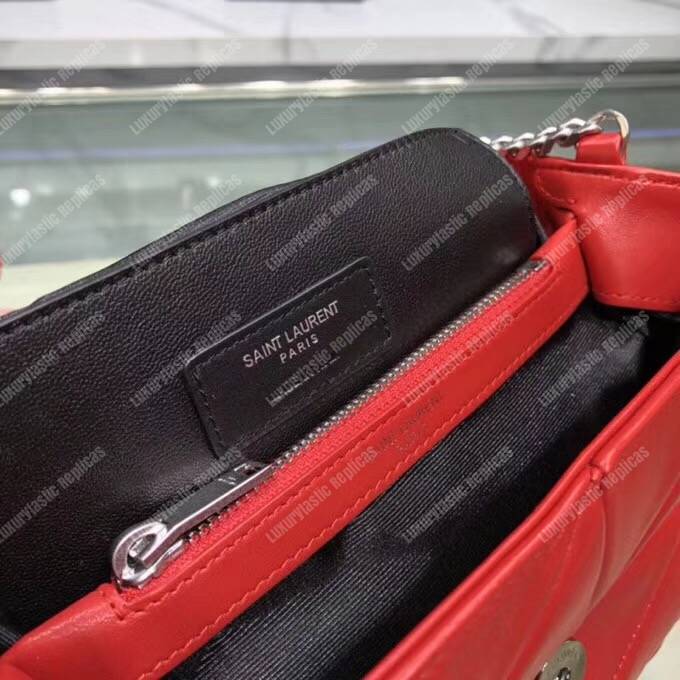Saint Laurent Jamie Medium Eros Red “CARRÉ RIVE GAUCHE “