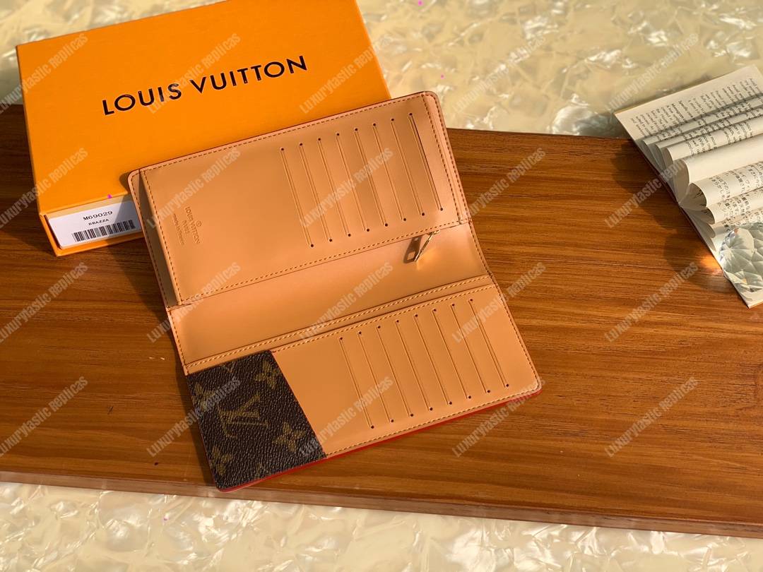 LV Brazza Wallet Virgil Abolh Monogram
