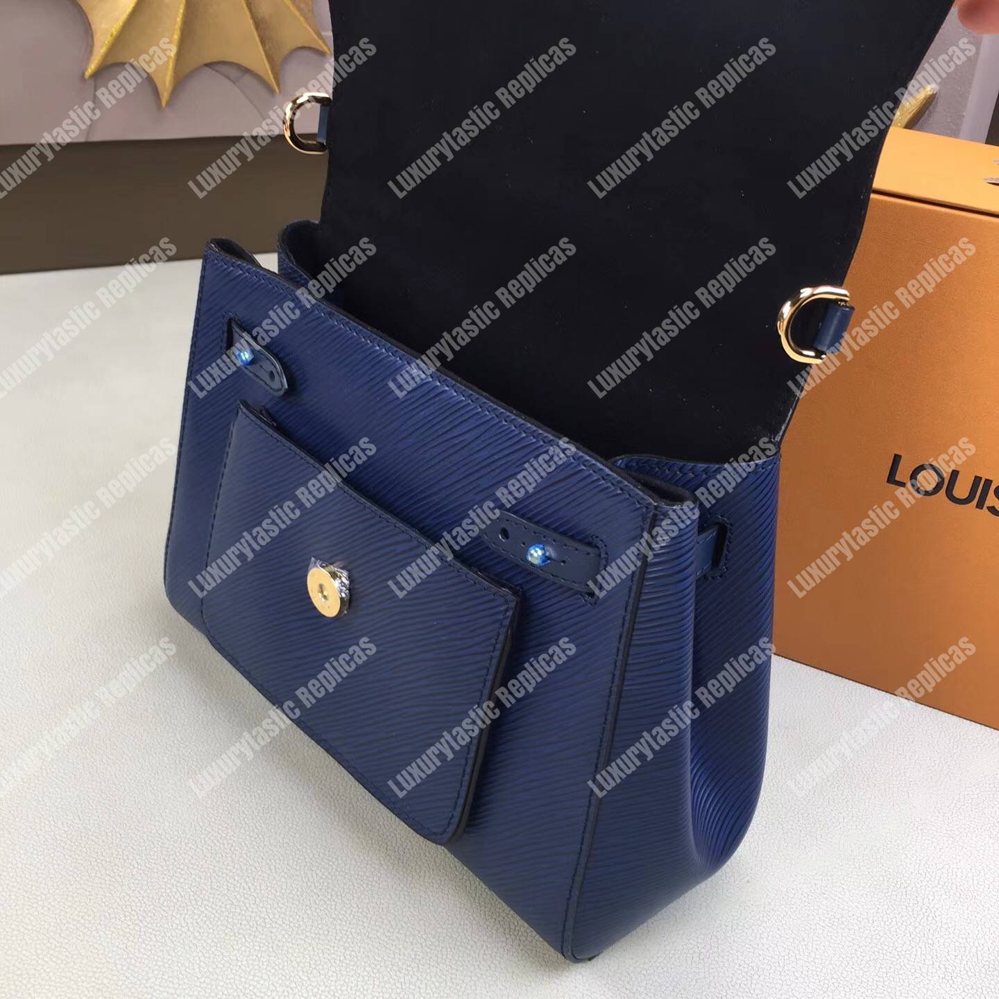 LV Boccador Bag Navy Blue