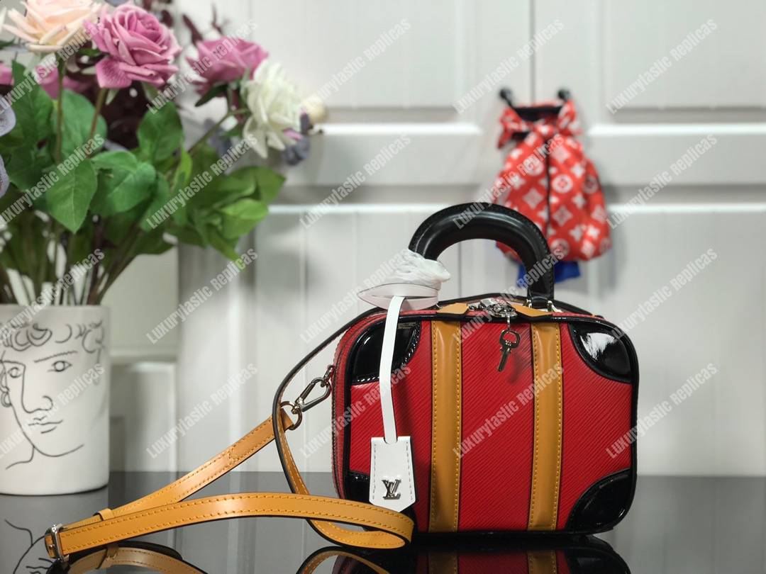 LV Mini Luggage BB Spring-Summer 2019 Epi Leather Rouge
