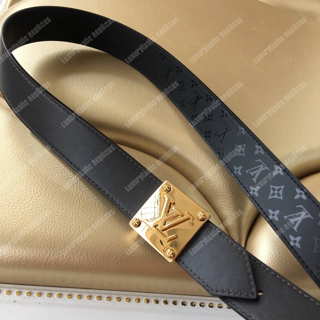 LV Morningram 30mm Reversible Belt Black