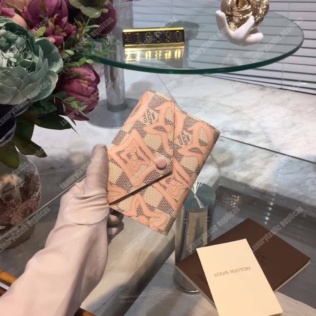 LV Victorine Wallet Damier Azur Canvas Special Edition