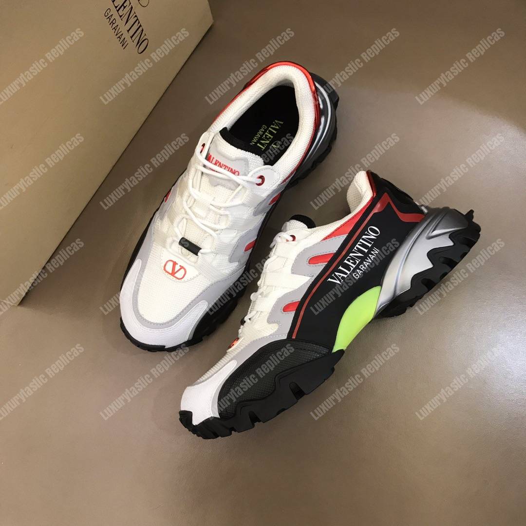 Valentino Climbers Sneaker Black/Red/Gray