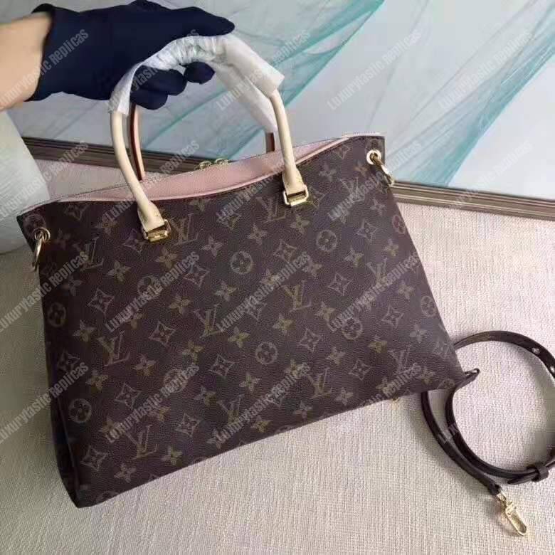 LV Pallas MM Rose Poudre Pink