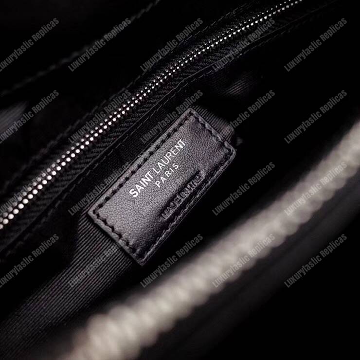 Saint Laurent Small Loulou Shopping Bag Black