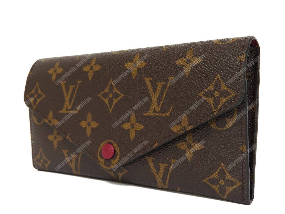 LV Flore Wallet Fuchsia