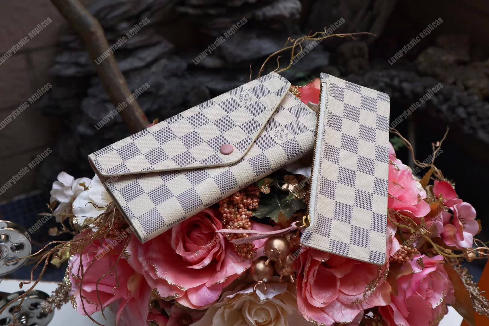 LV Multiple Wallet Damier Cobalt Race