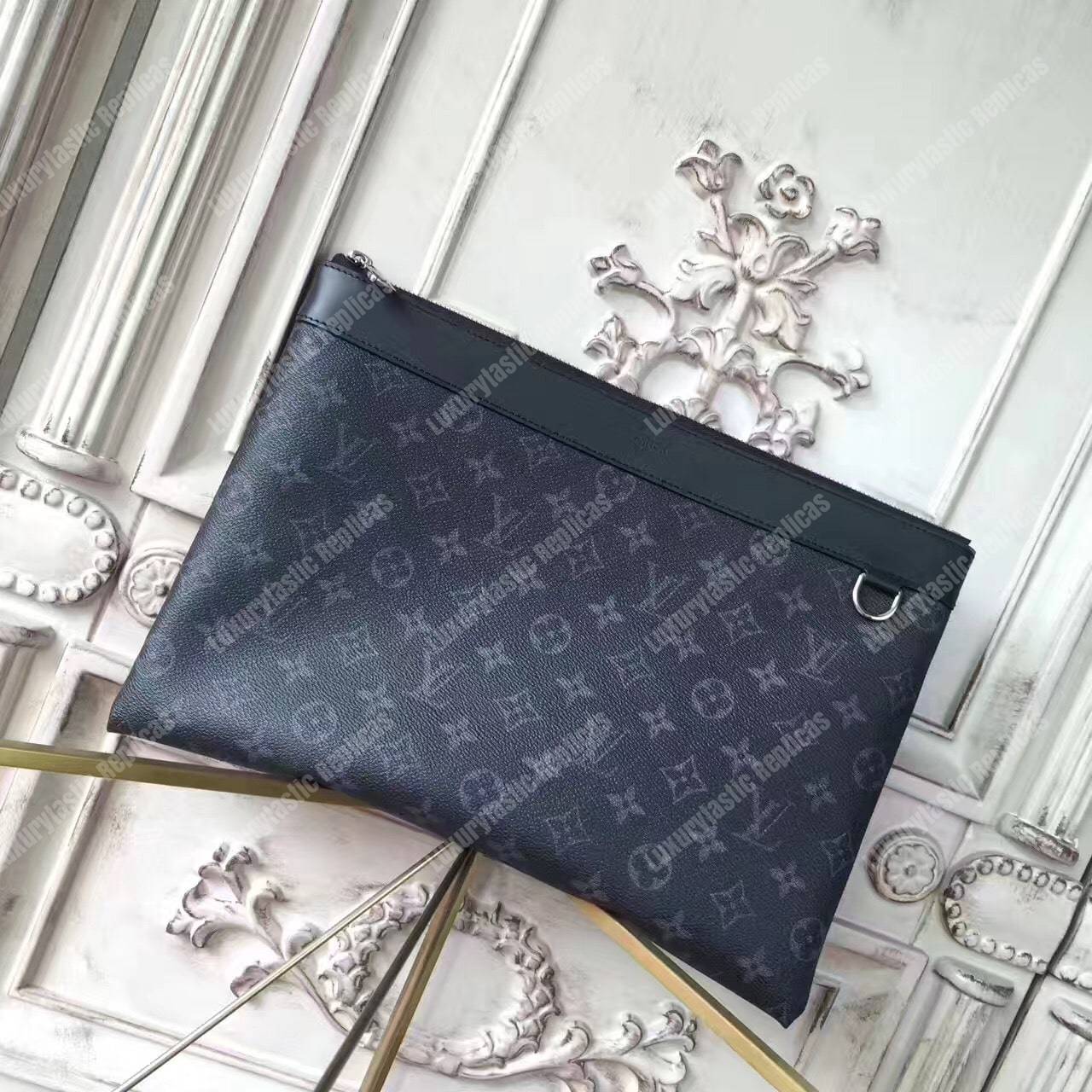 LV Designer Leather Pochette for Men