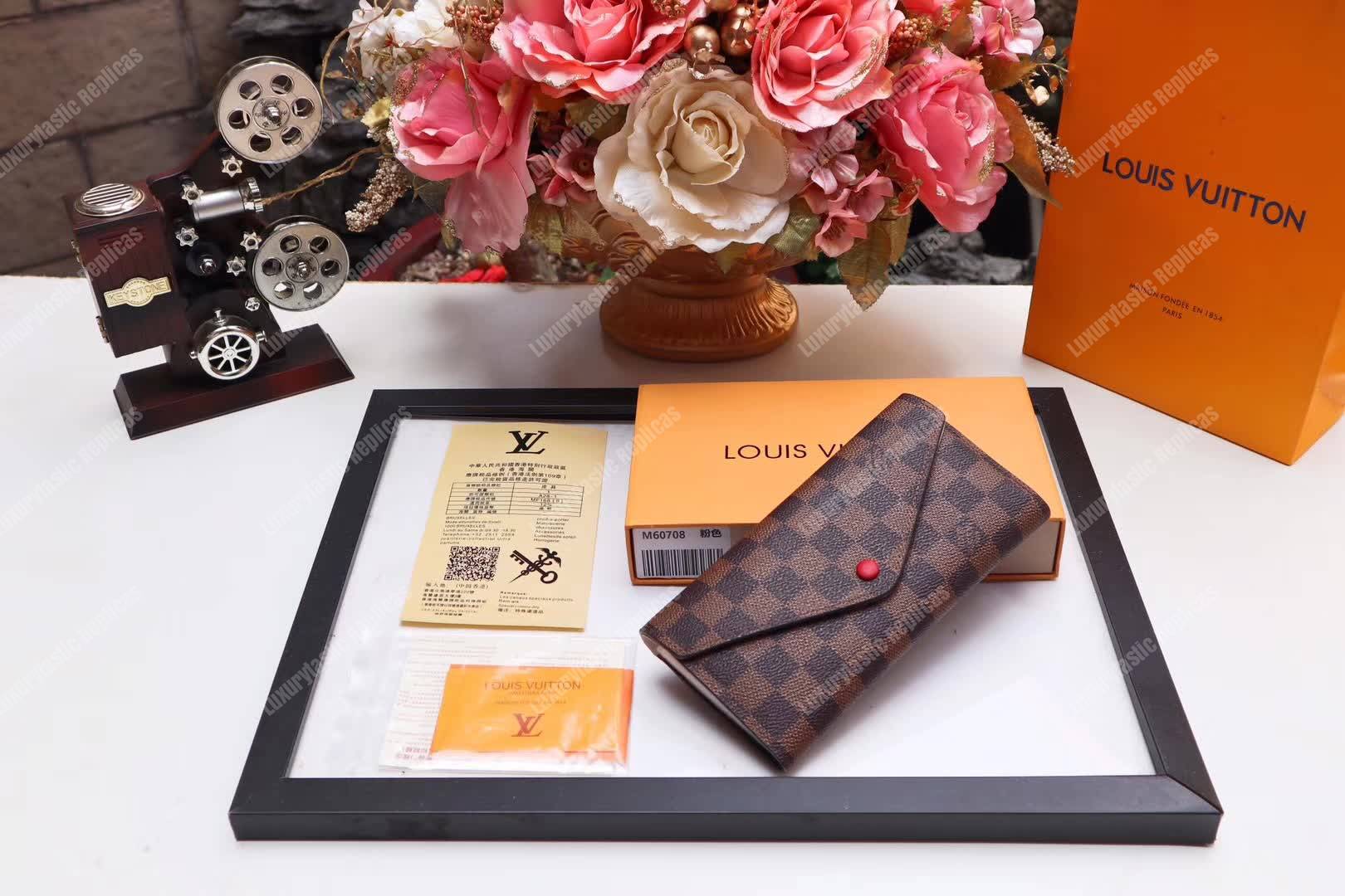 LV 6 Key Holder Damier Ebene