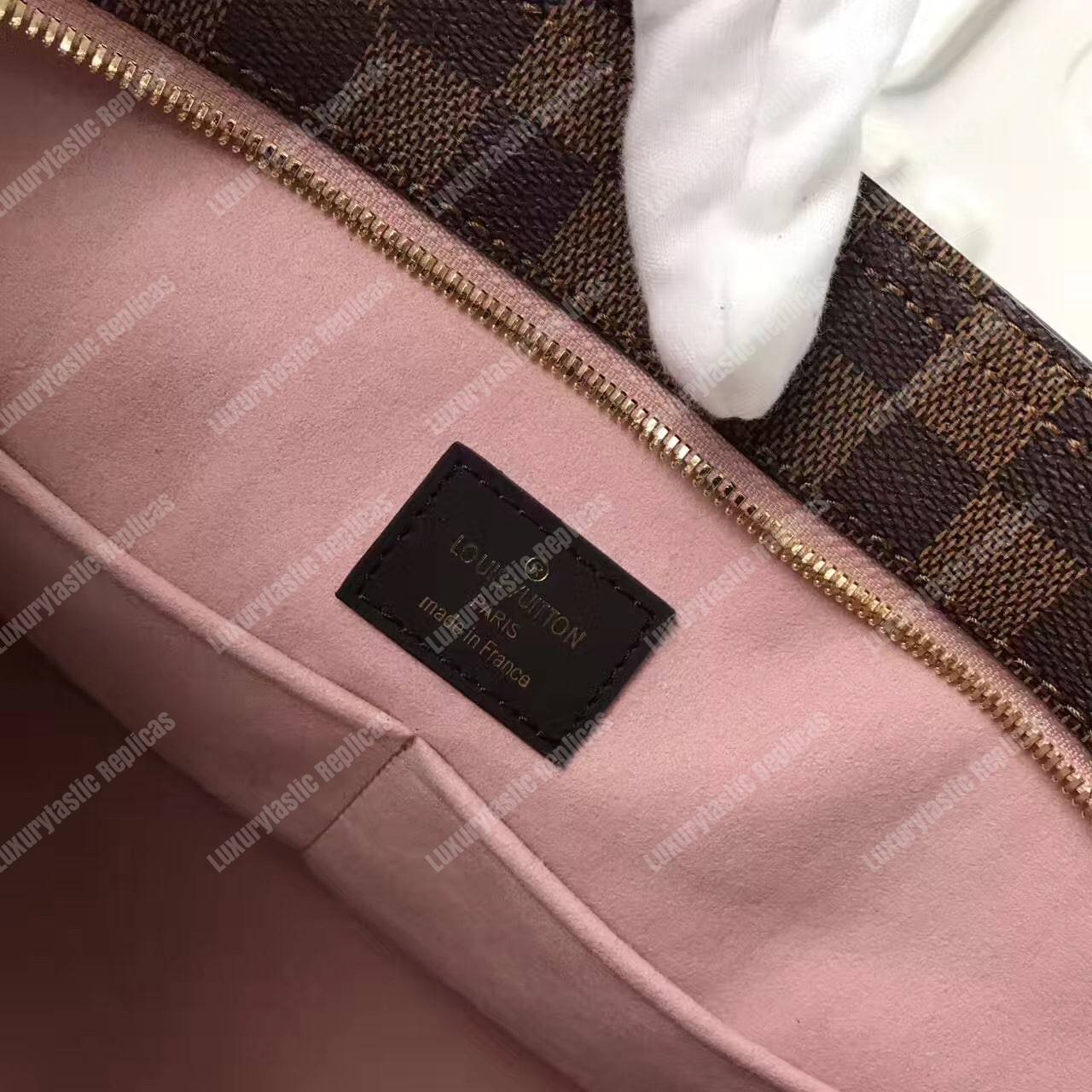 LV Jersey Damier Ebene Canvas Magnolia