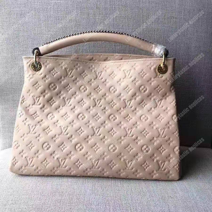 LV Artsy MM Beige Rosé Beige
