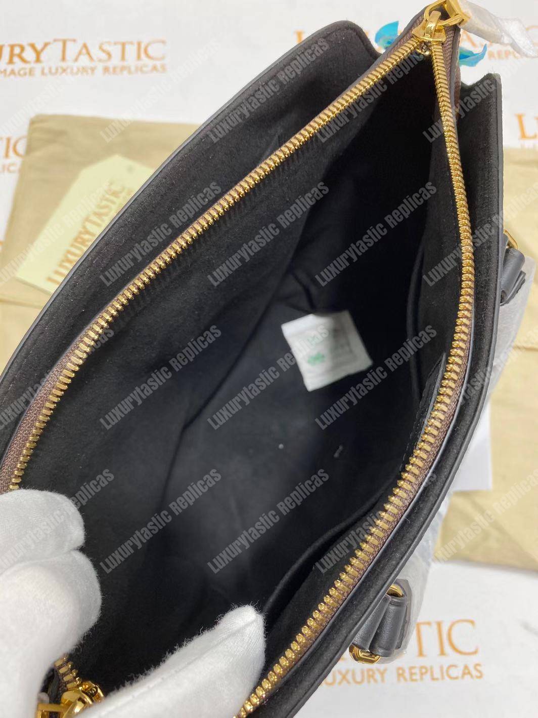 LV Flower Zipped Tote Pm Monogram canvas Noir