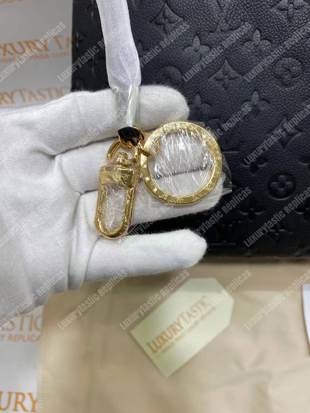 LV Artsy MM Monogram Empreinte Leather Noir