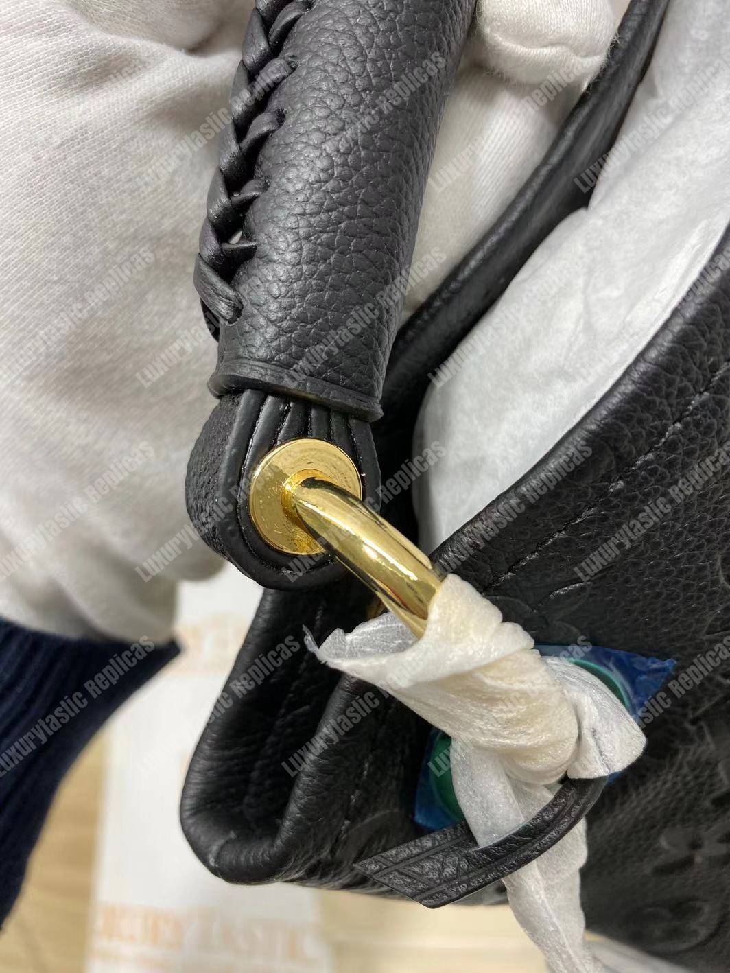 LV Artsy MM Monogram Empreinte Leather Noir