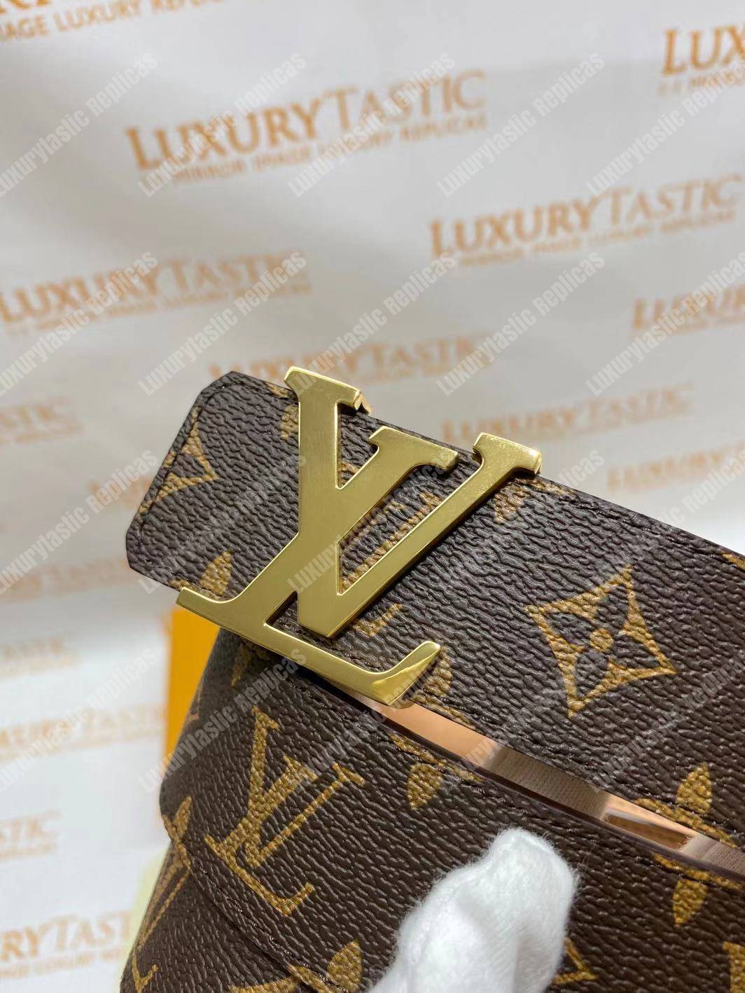 LV Initiales 40MM Belt Monogram Canvas